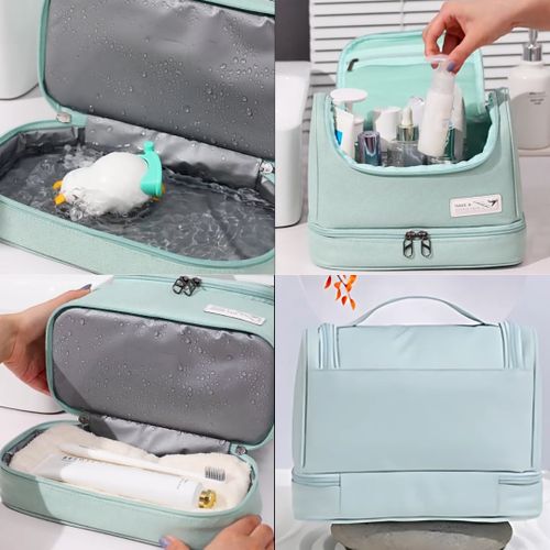 Trousse de toilette pratique et résistante à l'eau pour voyages et déplacements