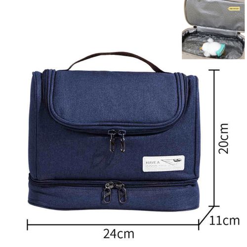 Trousse de toilette pratique et résistante à l'eau pour voyages et déplacements