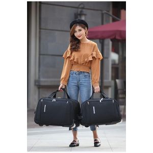 Valise de voyage, sac à main a roulettes pour rangement de vêtements, Bag léger
